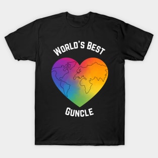 Worlds best guncle T-Shirt